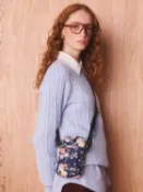 【Cath Kidston】Gromit In Love 斜背手機包