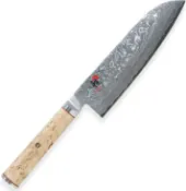 Metis 日本製 MIYABI 5000MCD 34374-181 18cm 三德刀 101層大馬士革紋 MC63不鏽鋼 天然樺木手柄 米色 日本正規品代購