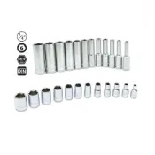 (店+)*韋恩工具* AOK 2分 1/4 單顆 6角 短套筒 長套筒