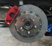 土城輪胎王 世盟 一體式 330MM 後 加大碟 碟盤 NASHIN HONDA HRV