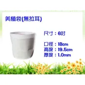 【滿699起免運】移植袋 美植袋  透氣排水性佳 車縫細緻 /6吋(無耳)