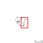 【KUI酷愛】HFC 高比重 4吋 M10 左輪瓦斯槍 轉輪軸推桿（零件編號#53）45721