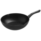 晨光進口生活用品 【晨光】牛頭牌 小牛原石厚釜不沾平圓炒鍋 28cm(無蓋) (004587)【現貨】【APP滿額下單10%點數(單一帳號最高1000點)】9/30止