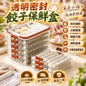 全網最低價💪透明密封餃子保鮮盒 餃子盒 冰柜收納盒 冰柜食品級用餃子盒 速凍餛飩餃子盒 保鮮收納盒 手抄保鮮盒子 生鮮盒