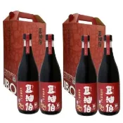 【豆油伯】缸底醬油禮盒組(680mlx2瓶；2組/共4瓶 ( 中秋送禮自用皆宜)