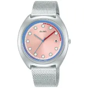 大高雄鐘錶城 ALBA VJ32-X304P(AT3G79X1) 時尚潮流米蘭帶女腕錶/粉紅 36mm｜樂天領券現折★全館特惠中★指定刷卡回饋10%
