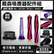 HiFi超人音頻商城 Dyson戴森吸塵器 V6 DC59 DC62 SV03 專用替換內置滾刷 地板刷毛刷 強效清潔 高相容性 耐用配件