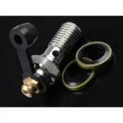 〈煞車工〉不鏽鋼AK550白鐵CNC油管螺絲M10*1.0排氣螺絲484洩油螺絲brembo適用939/M4/M50卡鉗