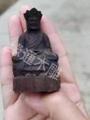 【可開發票】佛像擺件掌上清水祖師桌面擺件木雕工藝手工製作廠家直銷可訂做