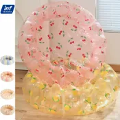 喜挖2店 【喜挖】筱侶家用兒童游泳池戶外充氣水池櫻桃小孩戲水玩具池小型海洋球池