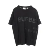  【DOKODEMO】【二手】Burberry 短袖T卹，Logo，圓領，8032299，純棉，男士，二手