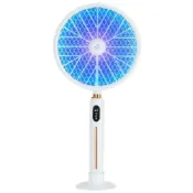 (店+)（清倉）智能計數電蚊拍 室內光觸媒自動滅蚊拍 二合一滅蚊燈 撲蚊燈