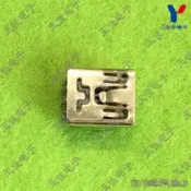 5PIN 直插 5腳 90度彎角 MINI USB連接器 microusb 5pin(L6A1) 188-01991