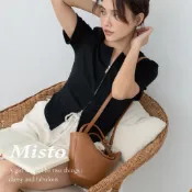 【MISTO SHOP】韓系 雙拉練造型上衣 / 3色 / 現貨供應