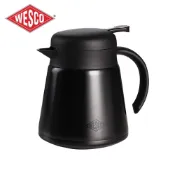 【WESCO】不鏽鋼琺瑯保溫壺 750ml -極簡黑