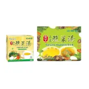 (店+)【京工養生館】京工 正宗蔬菜湯  90入X1盒(15g/入 沖泡飲品 正宗 五行 即溶 蔬菜湯 養生 沖泡粥  即食粥 蔬食餐)