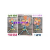 (店+)18吋金牛牌TH-181 工業扇 堅固耐用 110V 高CP值 台灣製造 強風型(非一般型) 電風扇多場景適用 強風電扇