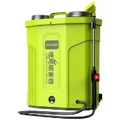 【芝浦】18公升電動噴霧器 打藥桶 8A鋰電農藥桶(農藥噴霧桶 肩帶式電動打藥機)