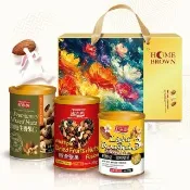 【紅布朗】典藏金緻堅果禮盒(伴手禮品 送禮推薦 全素食零食果乾 長輩養生 年節禮盒 過年 新年 春節 羊年)