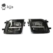 萬物優選鋪 臺灣現貨BMW 2 件裝汽車前保險槓霧燈 (LHRH) 黑白 ABS 適用於寶馬 7 系 F01 F02 F03 20