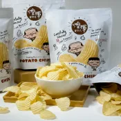 食誠良品Foodisay 【我是馬克X煌輝洋芋片】台灣契作馬鈴薯洋芋片180g-招牌香蒜