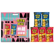 可樂果 MiNi熱銷分享包(原味50gx3包+香脆麵50gx2包)