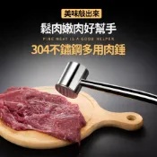 【現貨！入味神器！】 不鏽鋼鬆肉槌 牛排鬆肉錘 金屬肉錘 肉鎚 拍肉器 打肉錘 肉錘 鬆肉器 錘肉器