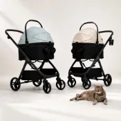 CARINI Zippii分離式自動收折寵物推車