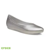 Crocs 卡駱馳 (女鞋) 布魯克林金屬尖頭平底鞋-210498-040