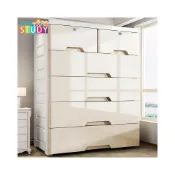 (店+)齣清/隔日達 70cm寬抽屜式置物櫃 家用加高加深塑膠儲物櫃 三層收納櫃 儲物櫃 塑膠收納櫃 抽屜櫃 衣櫃 層櫃五斗櫃