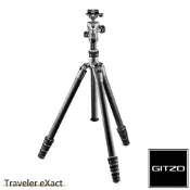 【CSEMART 正成購物】【GITZO】Traveler eXact 碳纖維三腳架雲台套組 1號4節 旅行家系列 GK1545T-82TQD 公司貨