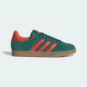 (店+)【adidas 愛迪達】ADIDAS GAZELLE 男女 休閒鞋 德訓鞋 復古綠 IG6200 運動休閒鞋 麂皮 膠底