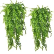 大波斯蕨 122公分 藤蔓 壁掛 蕨類 蕨 假蕨類 假植物 仿真植物 假花 仿真花 仿真葉 假葉子 裝飾 佈置 ins