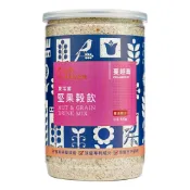【可夫萊】雙活菌堅果榖粉(蔓越莓口味550g)－糙米、燕麥、黑芝麻、蔓越莓、杏仁、核桃、腰果、胡桃、開心果、蕎麥、小米、藜麥、雙活菌(益生菌、納豆菌、乳酸菌)效期至2026/12/14