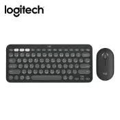 SANJING三井3C 【Logitech 羅技】Pebble 2 Combo 無線藍牙鍵盤滑鼠組 石墨灰【三井3C】