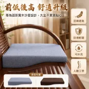 中式弧形沙發墊 前低後高實木坐墊 加厚海綿軟墊 紅木家具定制 老式扶手椅墊 弧形靠背墊 量身訂製