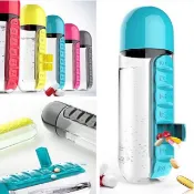 PILL & VITAMIN ORGANIZER WATER BOTTLE