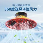 【國際嚴選】【可開發票證１】渴調風向4個風扇太陽能斗笠風扇帽夏季戶歪工作釣魚防曬防雨usb衝