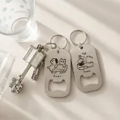 客製化開瓶器 開瓶器刻字 畢業禮物 交換禮物 鑰匙圈 畢業禮物