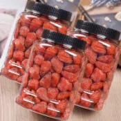 【零食哆哆】草莓乾500g蜜餞草莓乾軟糯草莓乾水果乾草莓脆原料材料烘焙休閒零食