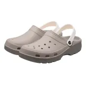 【Costco好市多】母子鱷魚 水陸雙色洞洞鞋 灰 B&M Amphibious Two-Tone Unisex Sandals Gray