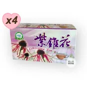 【大雪山農場】紫錐花茶X4盒(20包/盒)