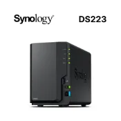 Synology 群暉 科技 DiskStation DS223 (2Bay/Realtek/2GB) NAS 網路儲存伺服器