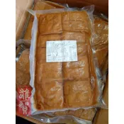 壽司皮(4*8公分)(日式豆皮) 60片 現貨/附發票/壽司/稻荷壽司/日本料理/豆皮壽司/豆腐皮/全素/三角豆皮