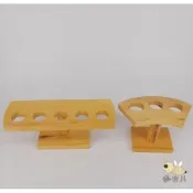 【瘋廚具】附發票 原木手卷架 3孔/5孔/10孔 壽司捲架 甜筒架 冰淇淋架