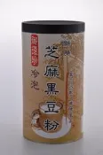 【御復珍】冷泡芝麻黑豆粉 青仁黑豆 黑芝麻 高營養價值 夏日好夥伴 純素食(少糖/460g)