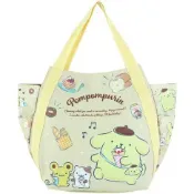 震撼日式精品百貨 【震撼精品百貨】Pom Pom Purin 布丁狗~日本三麗鷗SANRIO 布丁狗 尼龍手提托特包-甜點*13967