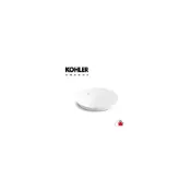 (店+)【KOHLER】【現貨】✦築昂✦美國KOHLER   VEIL 圓型上崁臉盆(42.5x42.5cm)K-26408T-0