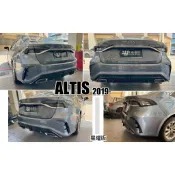 小傑-全新 ALTIS 12代 2019 2020 2021 2022 19 20 升級 星耀版 後保桿 後保 含烤漆
