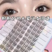 🚀台灣出貨🚀睫毛同款ACE女團愛豆懶人自然仿真三部曲單簇分段新手假睫毛